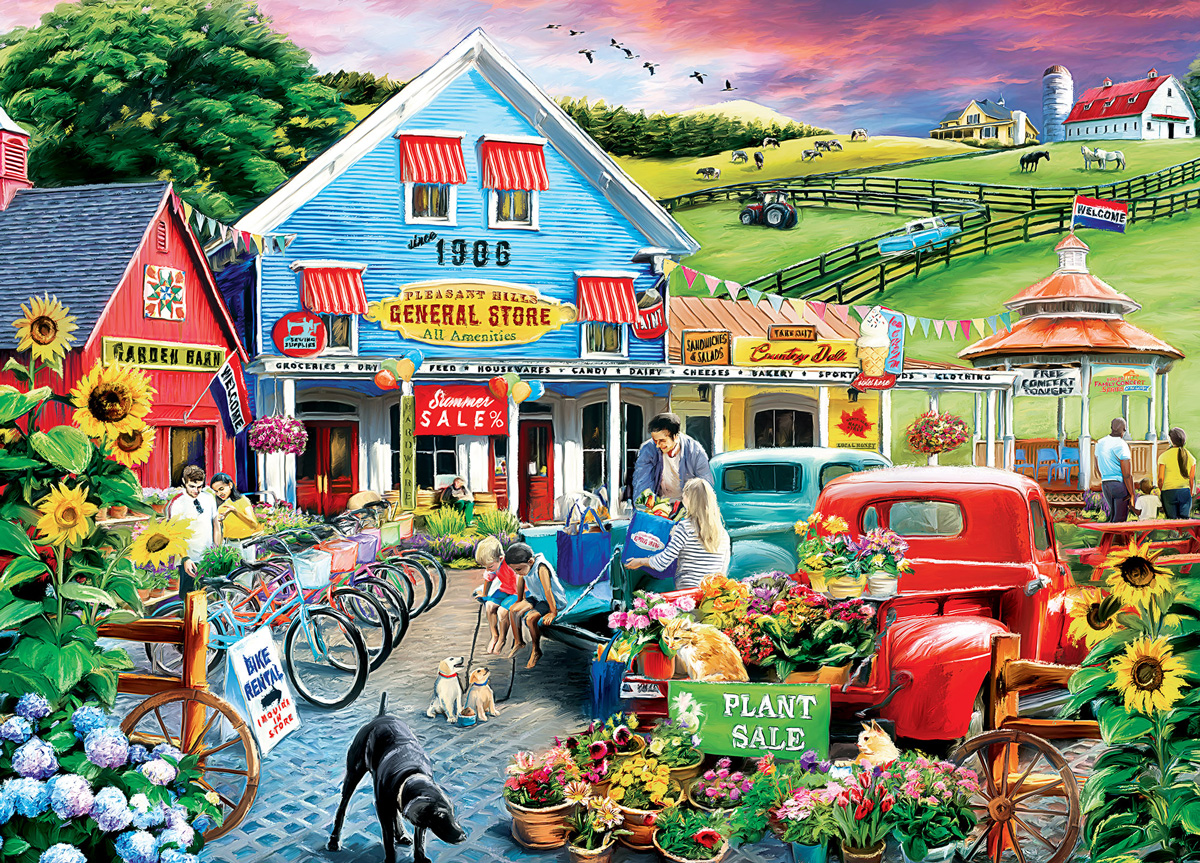 Pleasant Hills General Store General Store Jigsaw Puzzle