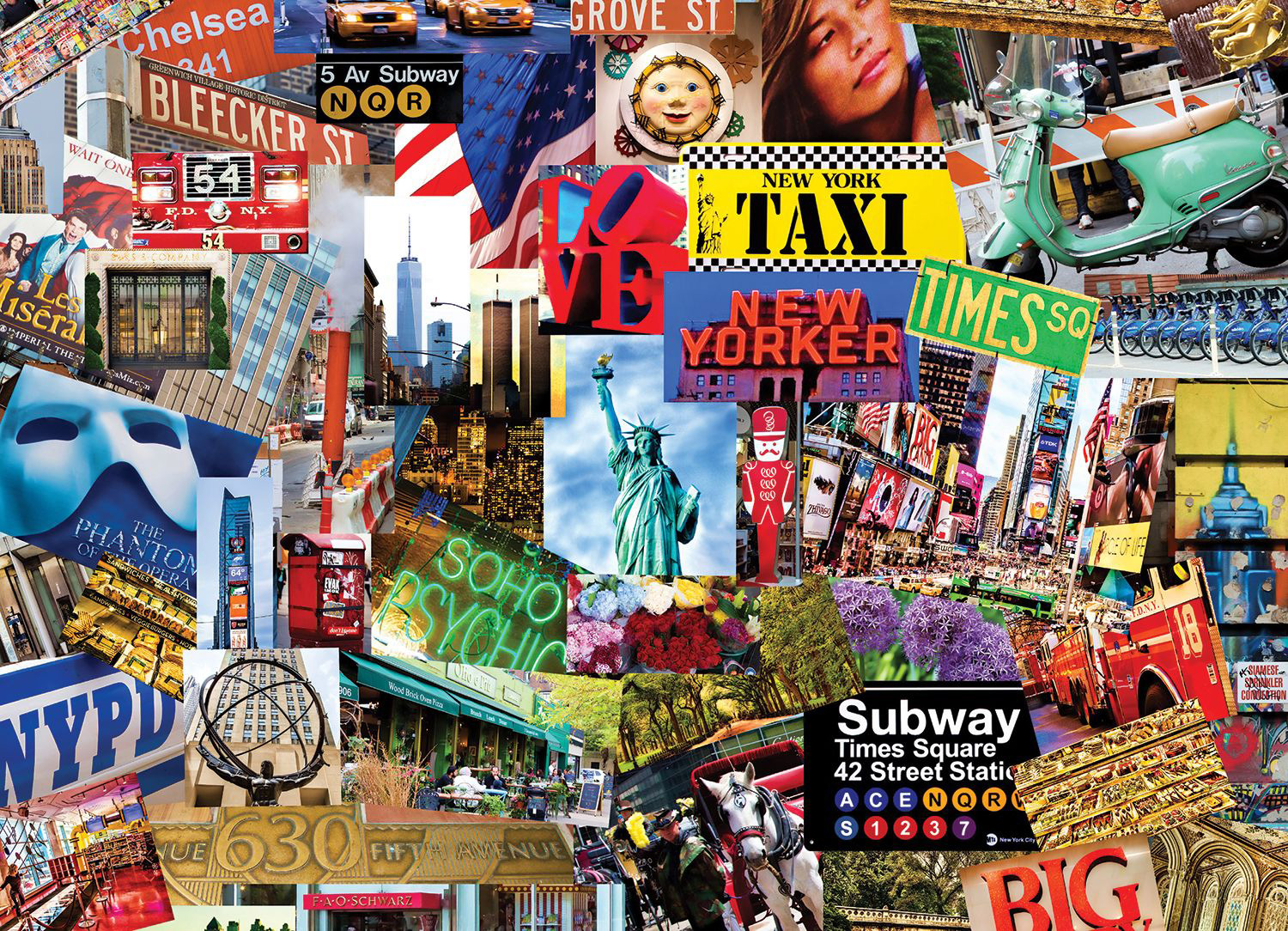 NYC New York Jigsaw Puzzle
