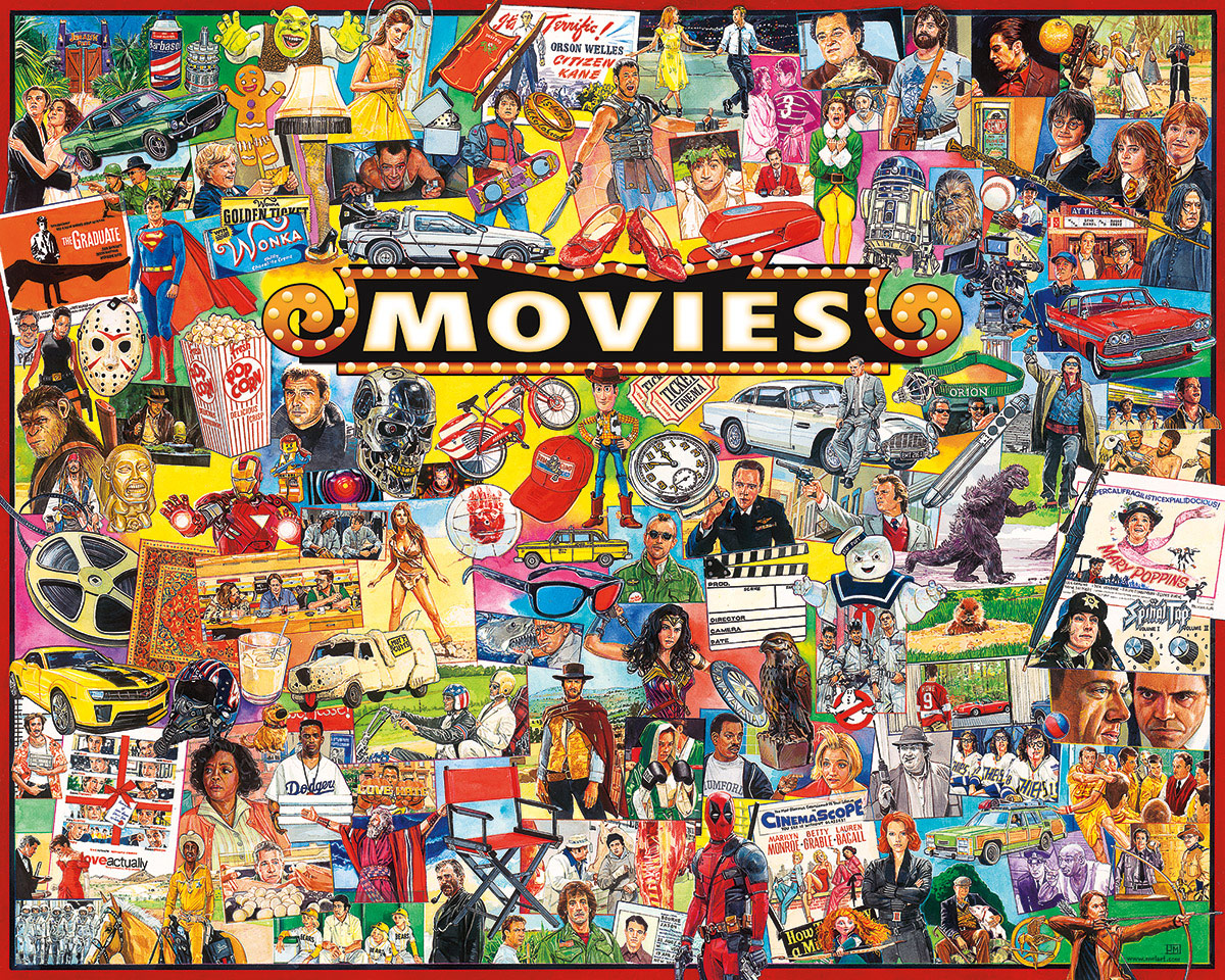 The Movies Disney Jigsaw Puzzle