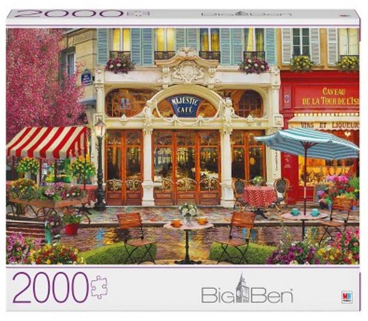 Majestic Café, 2000 Pieces, Spin Master | Serious Puzzles