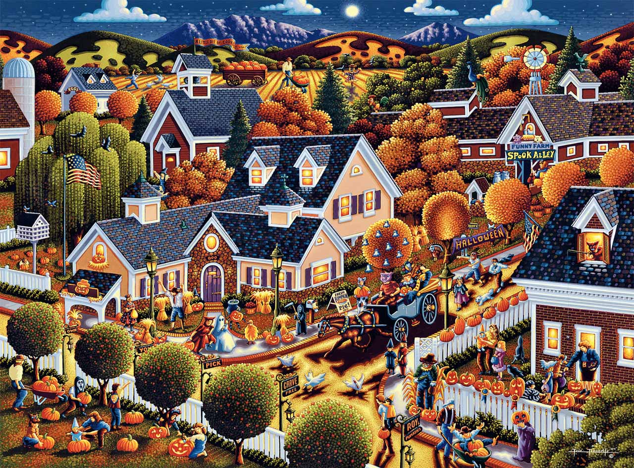 All Hallow's Eve Halloween Jigsaw Puzzle