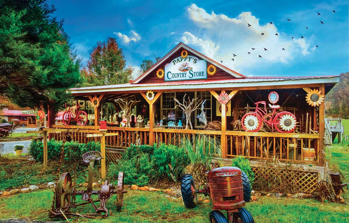 Pappy's General Store General Store Jigsaw Puzzle