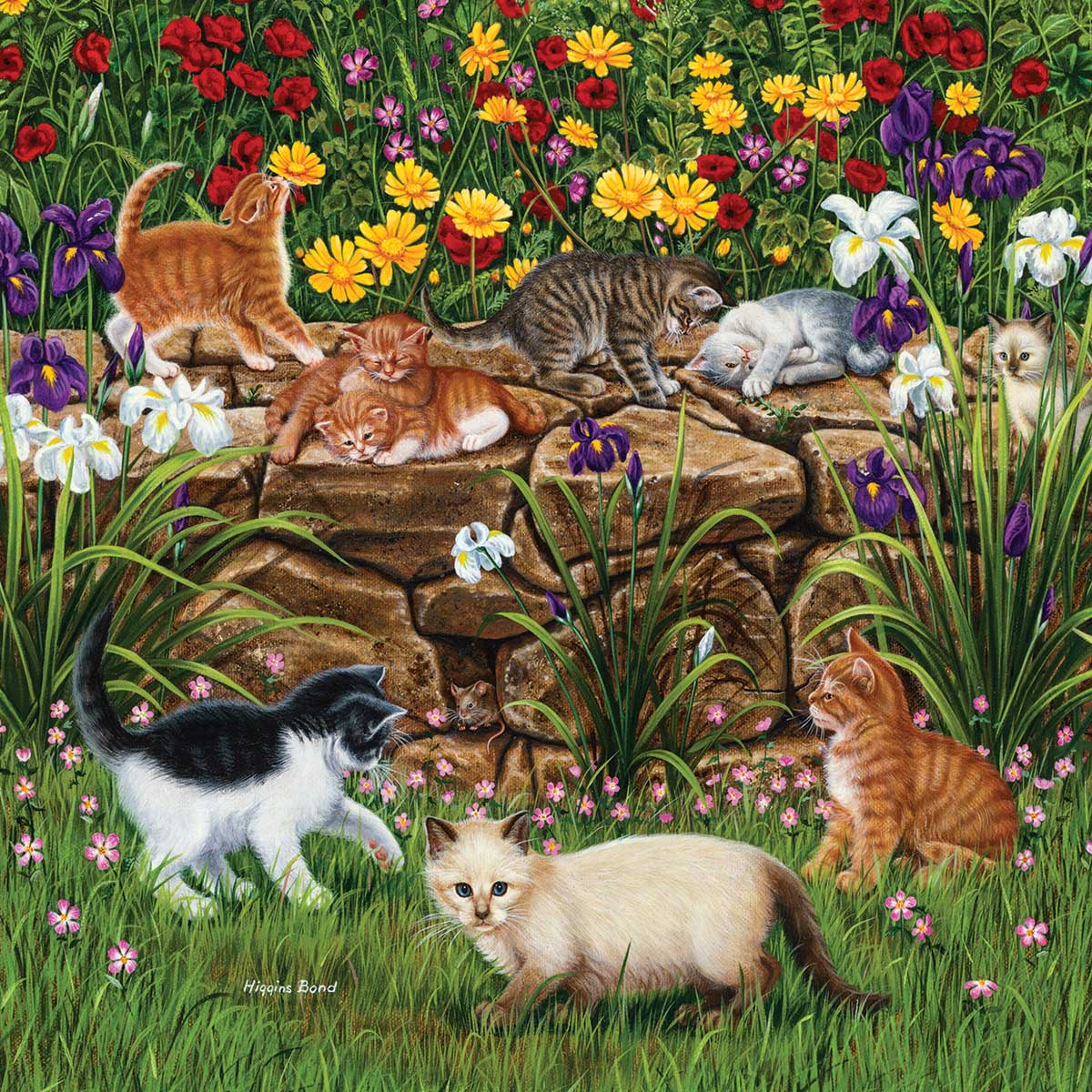 Garden Puppy 1000 Piece Jigsaw Puzzle