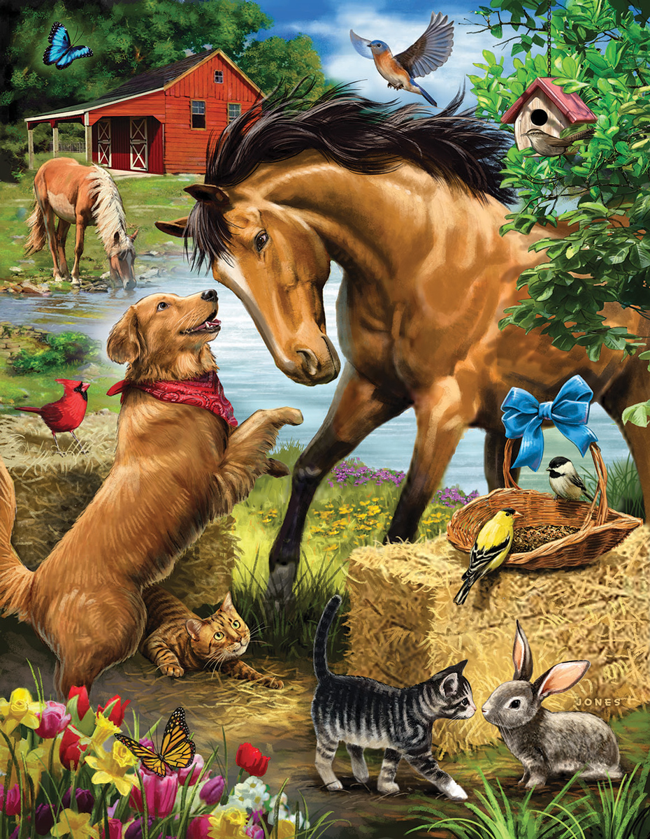 Let's Play Dogs Jigsaw Puzzle