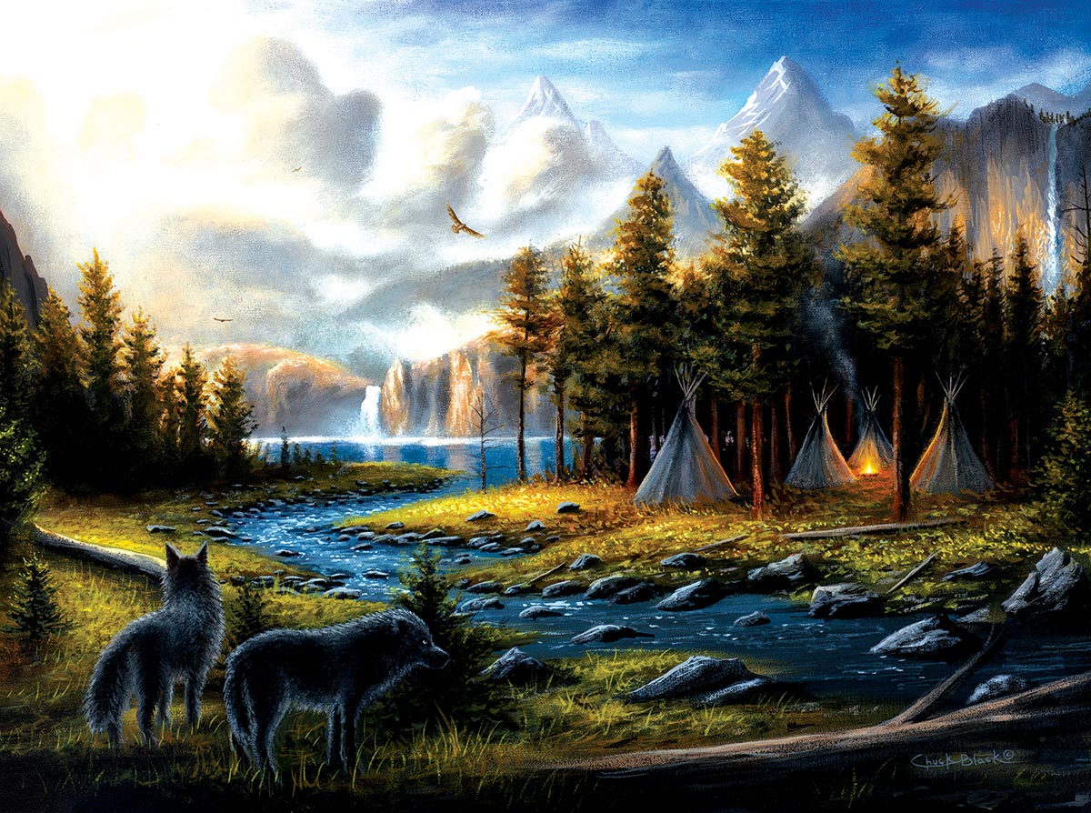 Living Wild Mountain Jigsaw Puzzle