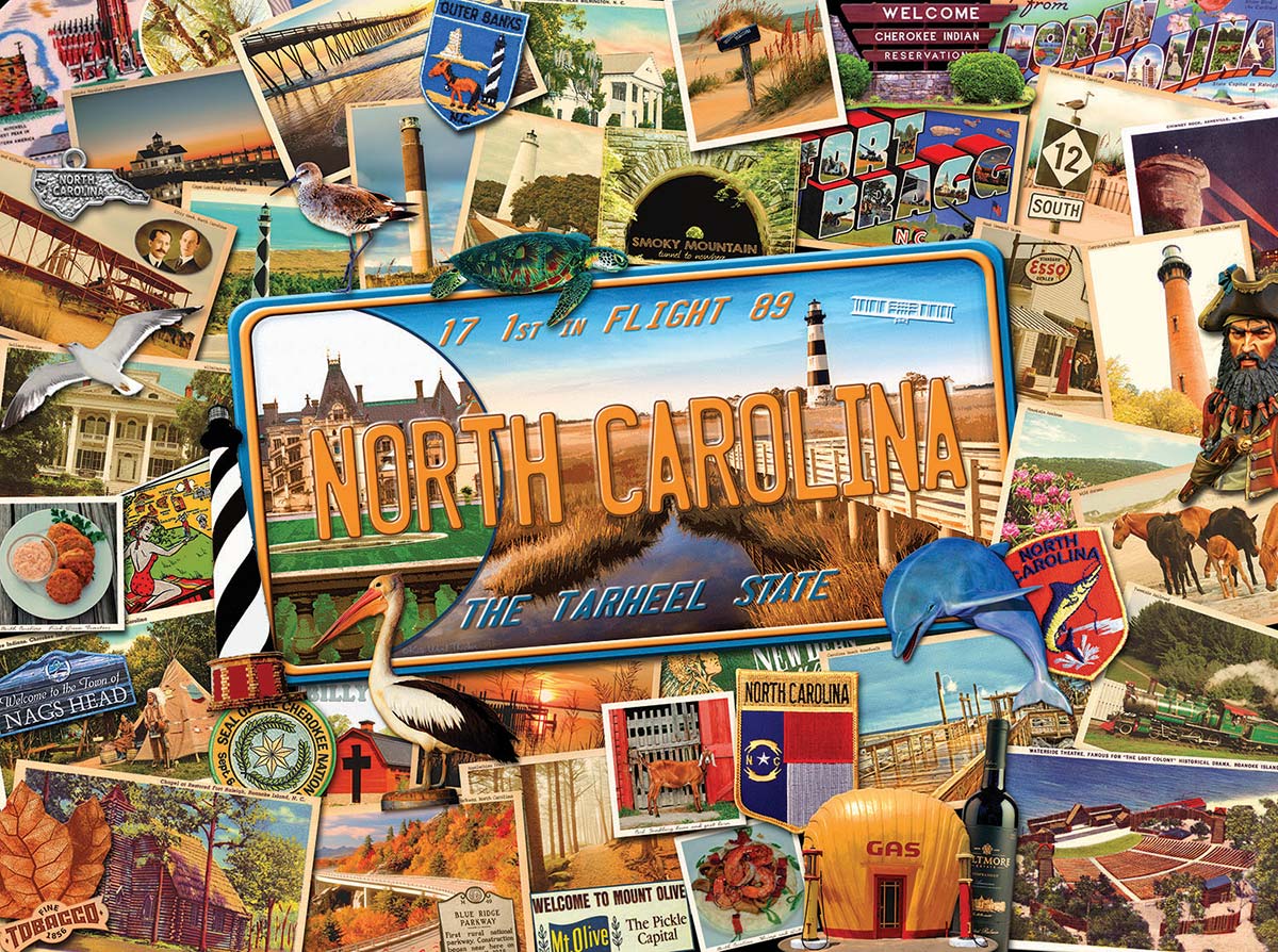 North Carolina Travel Jigsaw Puzzle