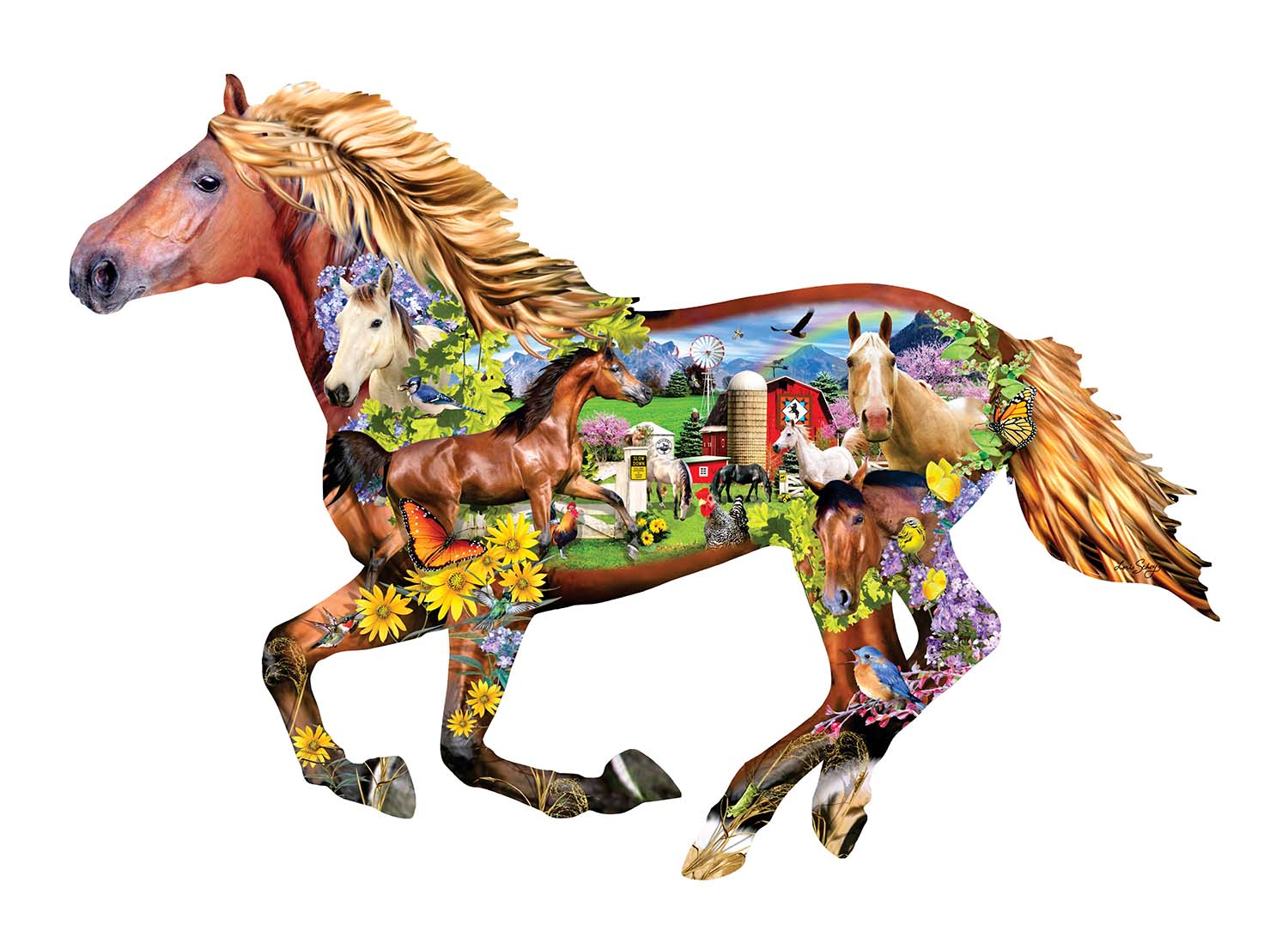 Horse jigsaw shop puzzles