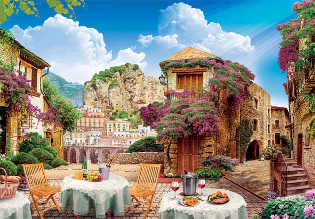 Dining in Valencia 1500 Piece Jigsaw Puzzle | Ravensburger