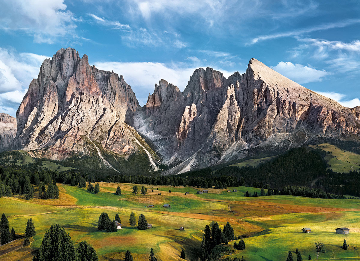 The Coronation of the Alps Mountain Jigsaw Puzzle