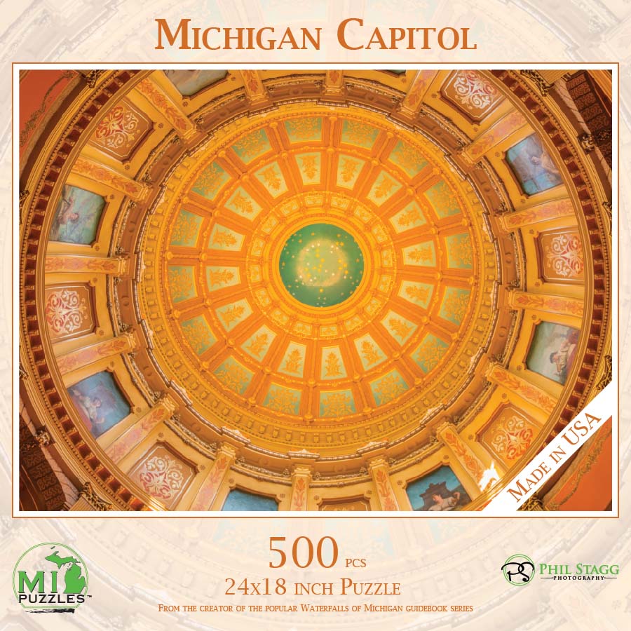 Michigan Capitol Photography Jigsaw Puzzle