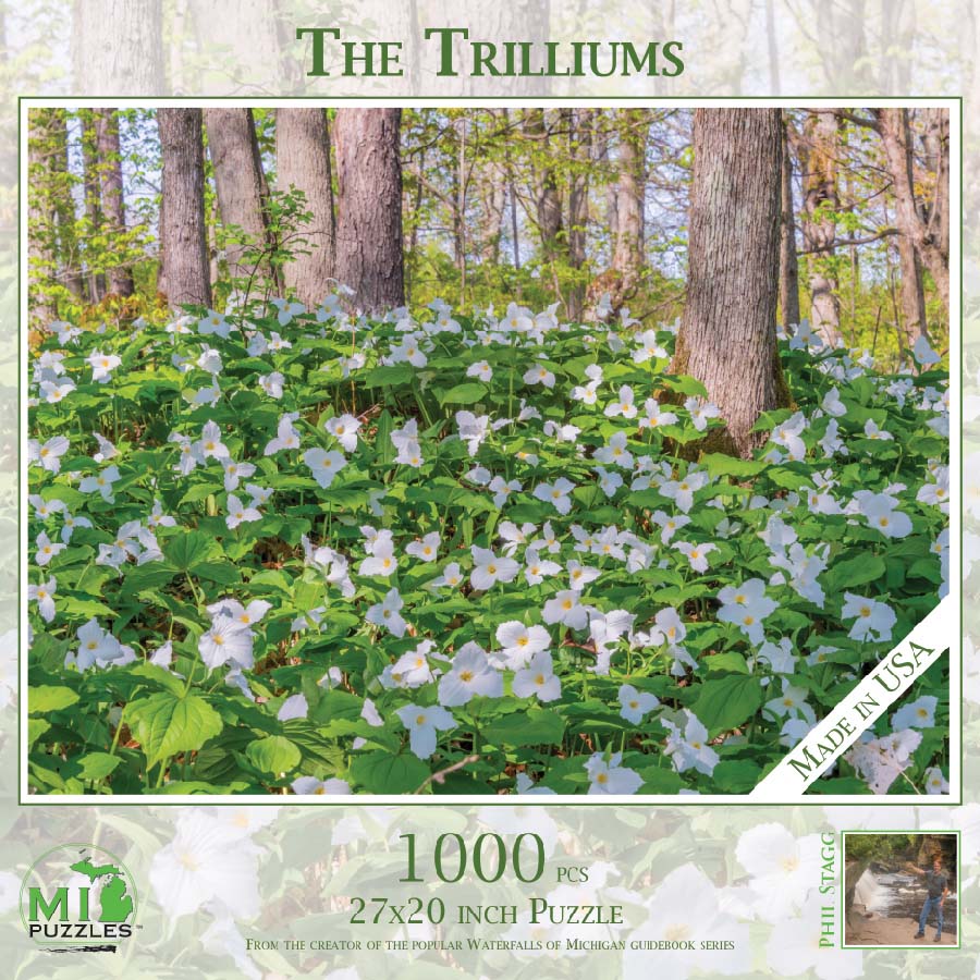 The Trilliums Forest Jigsaw Puzzle