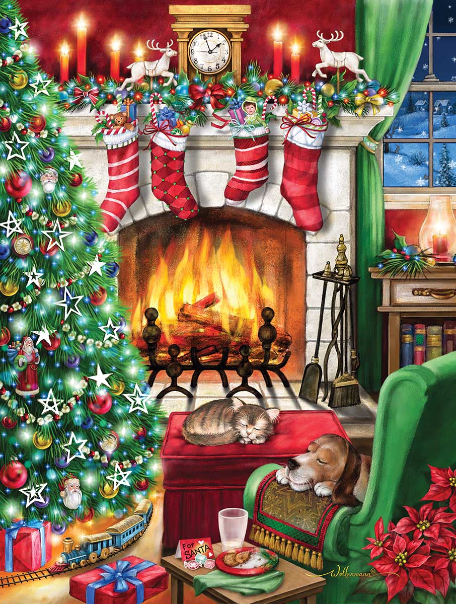 Vermont Christmas Company Cozy Autumn Jigsaw Puzzle 100 Piece, Large Pieces  Perfect for Kids and Seniors