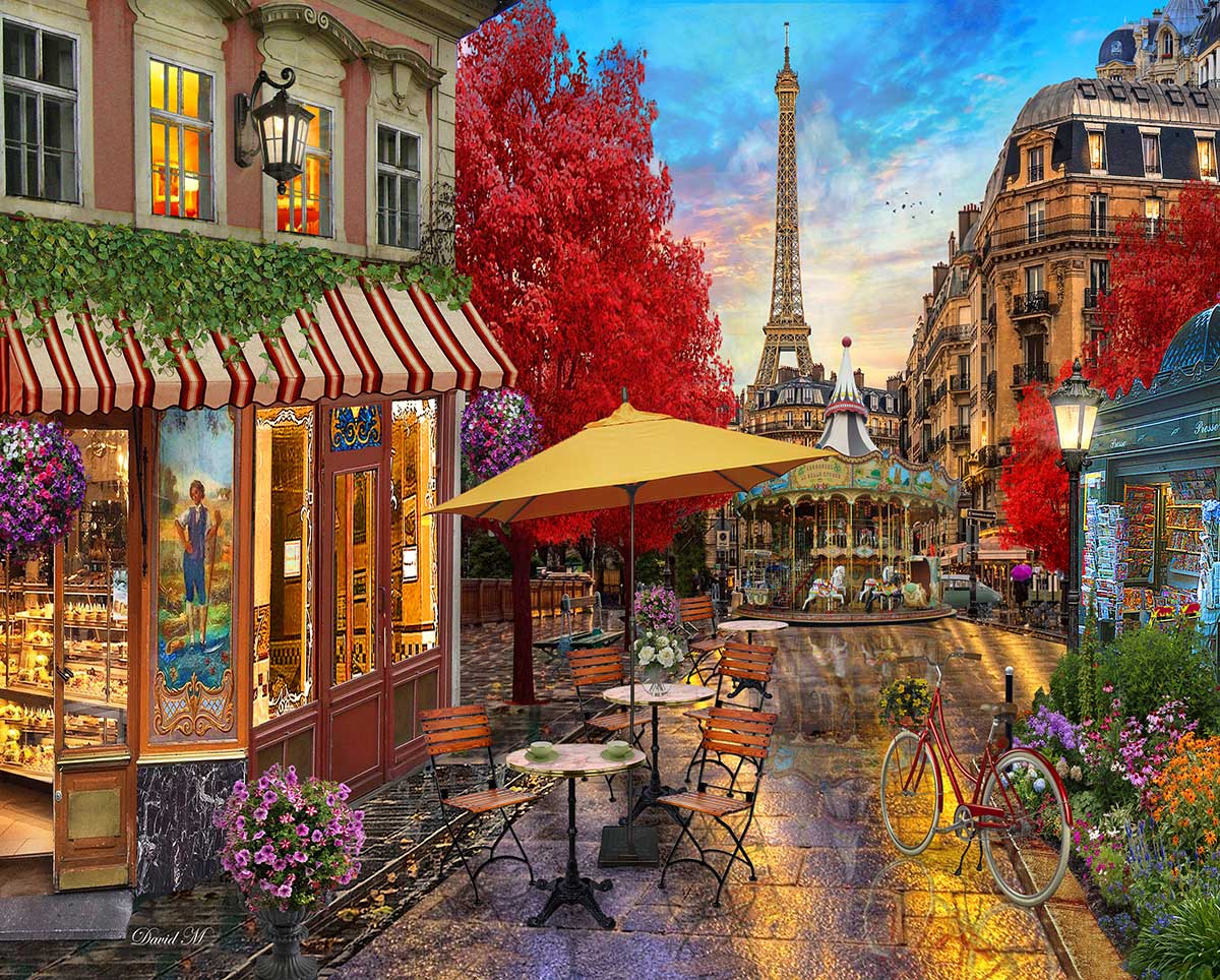 Evening in Paris Paris & France Jigsaw Puzzle