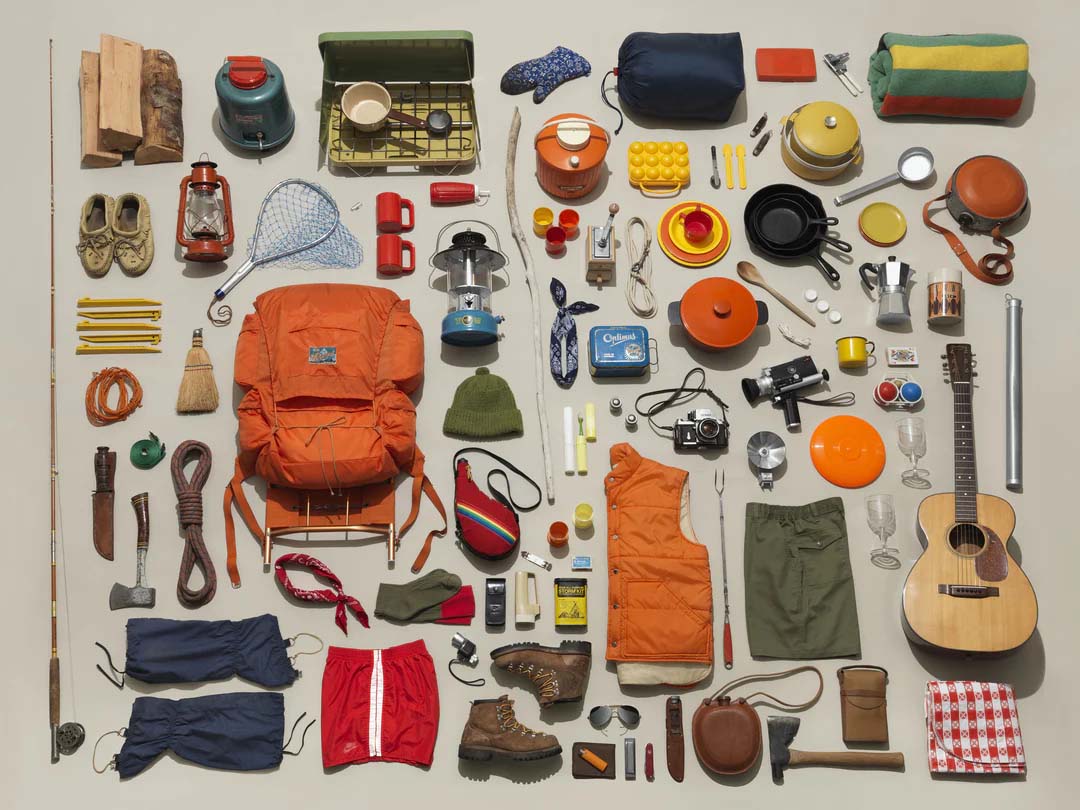 Camping Equipment Collection Photography Jigsaw Puzzle