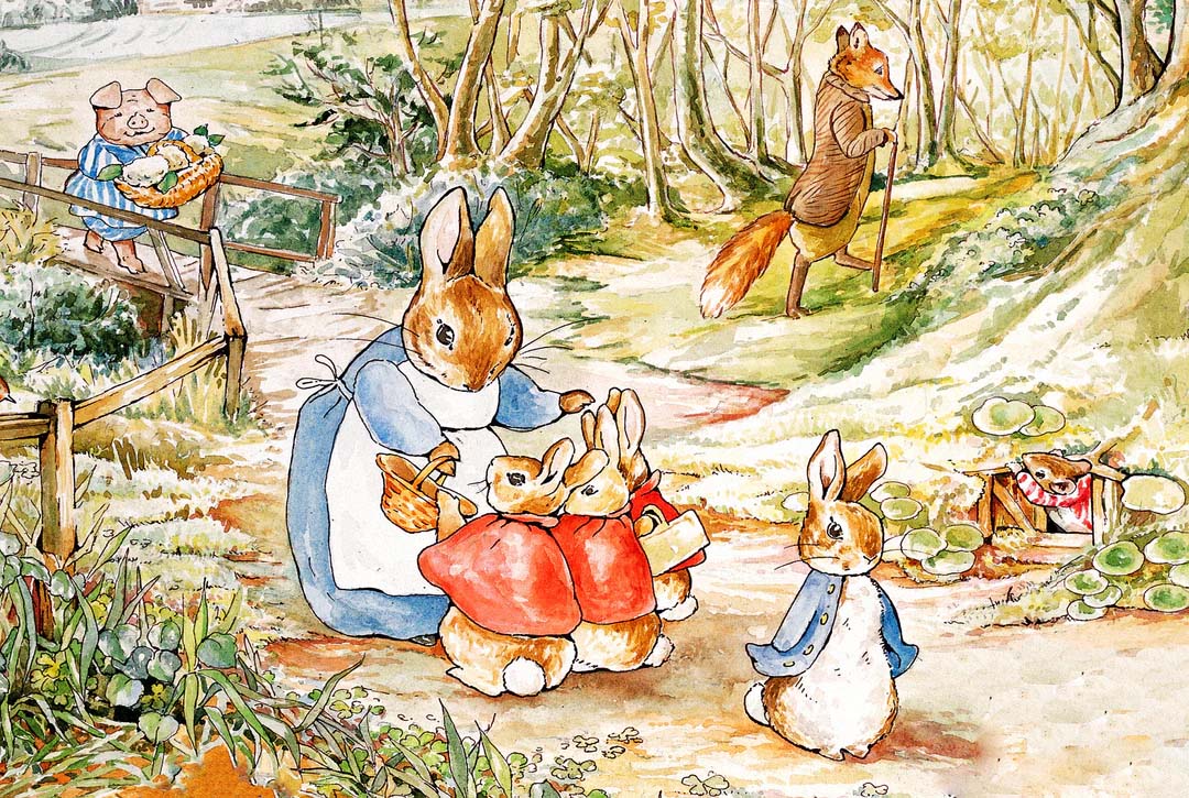 Peter Rabbit and Family Movies & TV Jigsaw Puzzle
