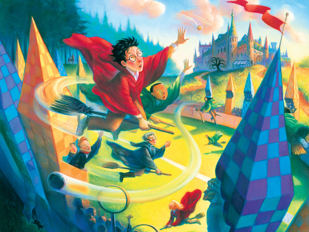 Harry Potter Books 1000-pc. Jigsaw Puzzle