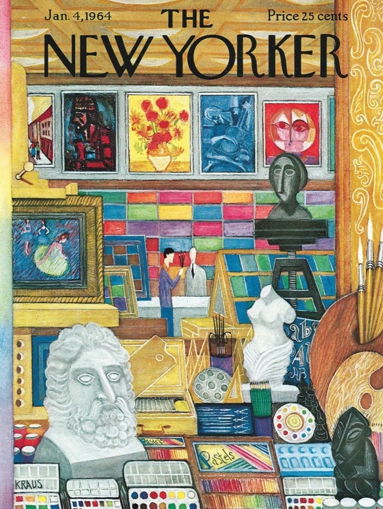Art Shop Magazines and Newspapers Jigsaw Puzzle