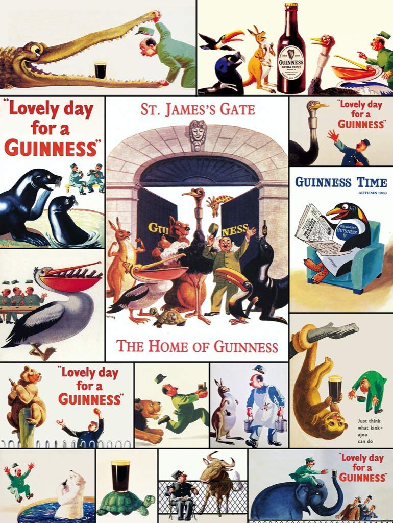 Who's Got the Guinness? Animals Jigsaw Puzzle