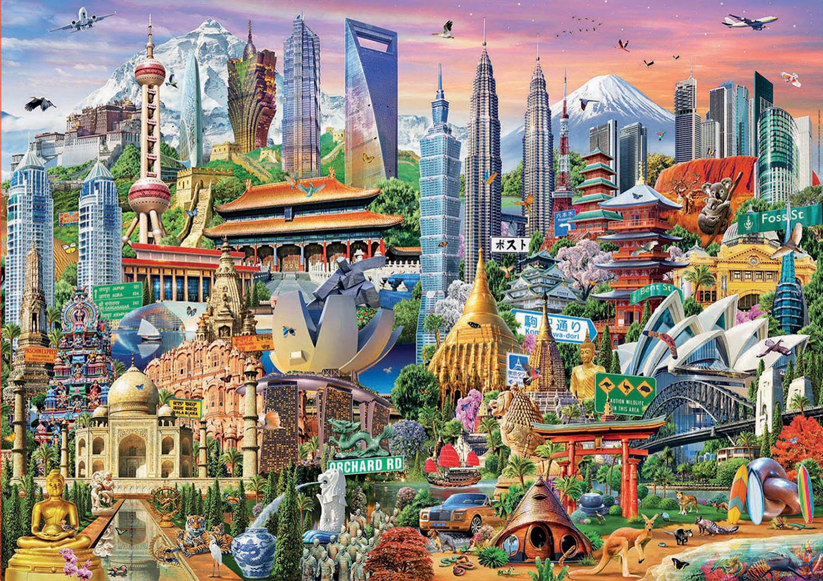 Asia Landmarks Landmarks & Monuments Jigsaw Puzzle