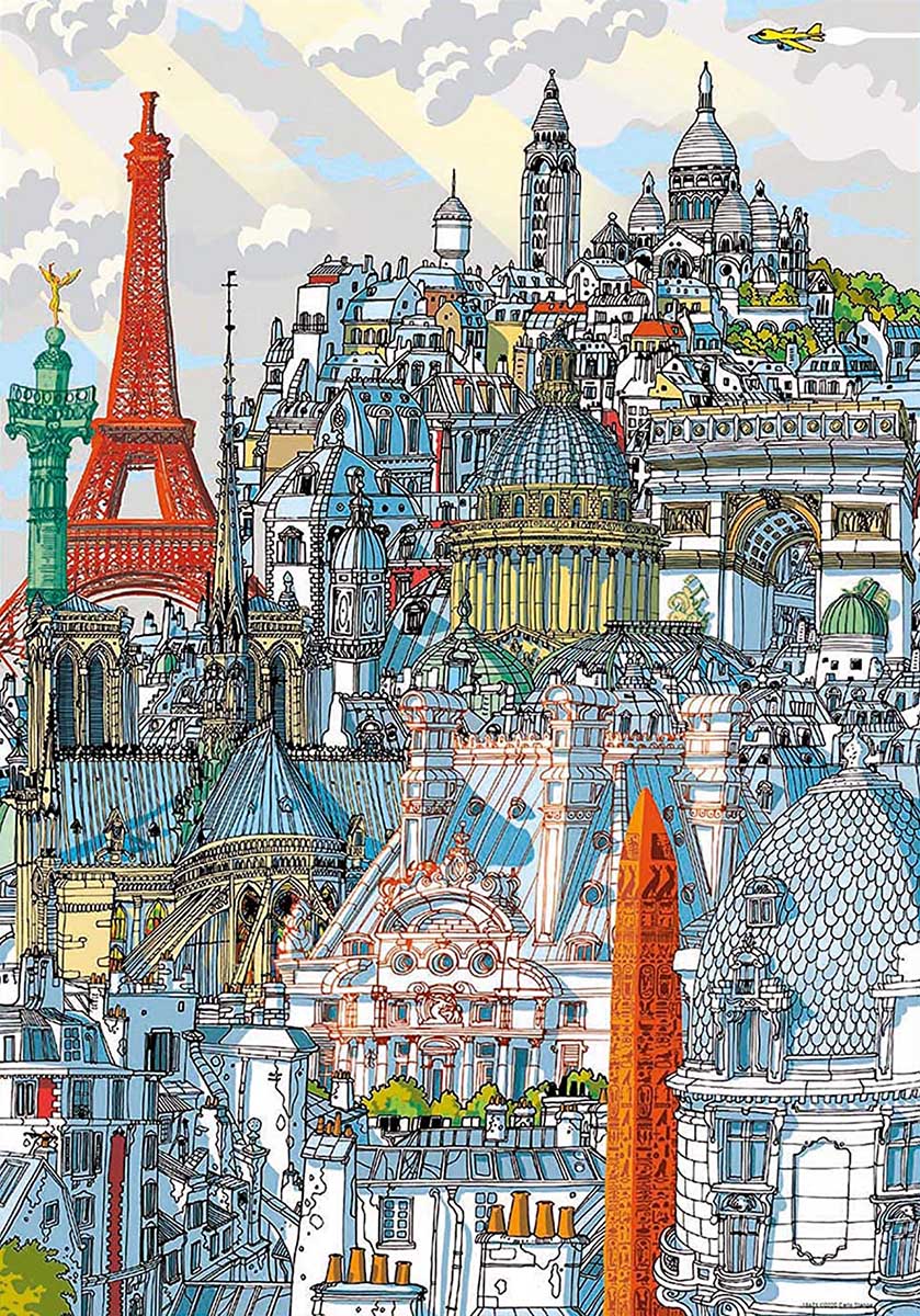 Paris Travel Jigsaw Puzzle