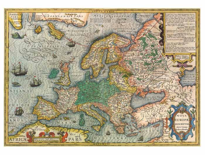Map Of Europe  Maps & Geography Jigsaw Puzzle