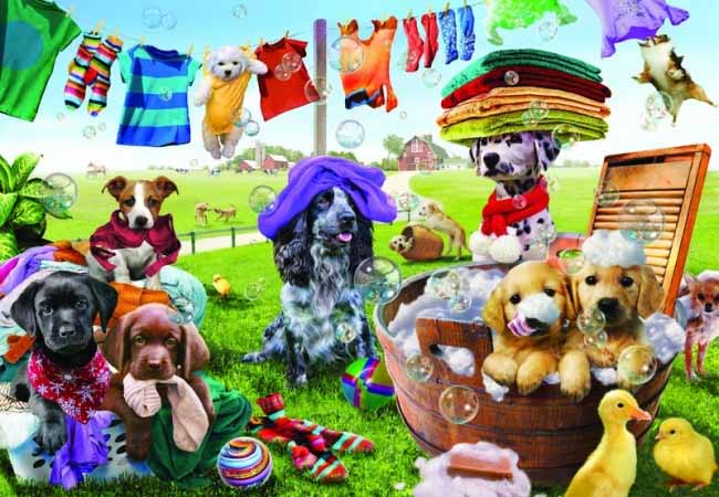 Anatolian Puzzle - Dog Family, 260 Piece Jigsaw Puzzle, 3340