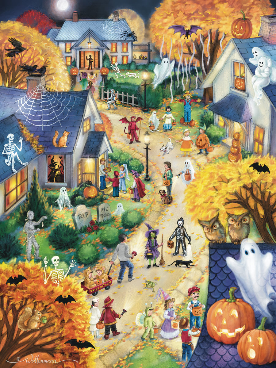 Halloween Town Halloween Jigsaw Puzzle