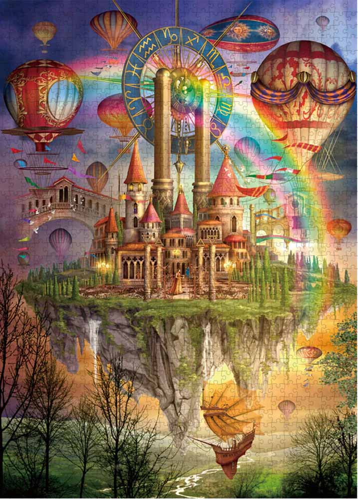 Ravensburger Harry Potters Magic World 1000 Piece Jigsaw Puzzle