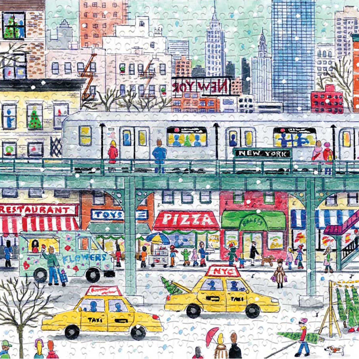 New York City Subway New York Jigsaw Puzzle