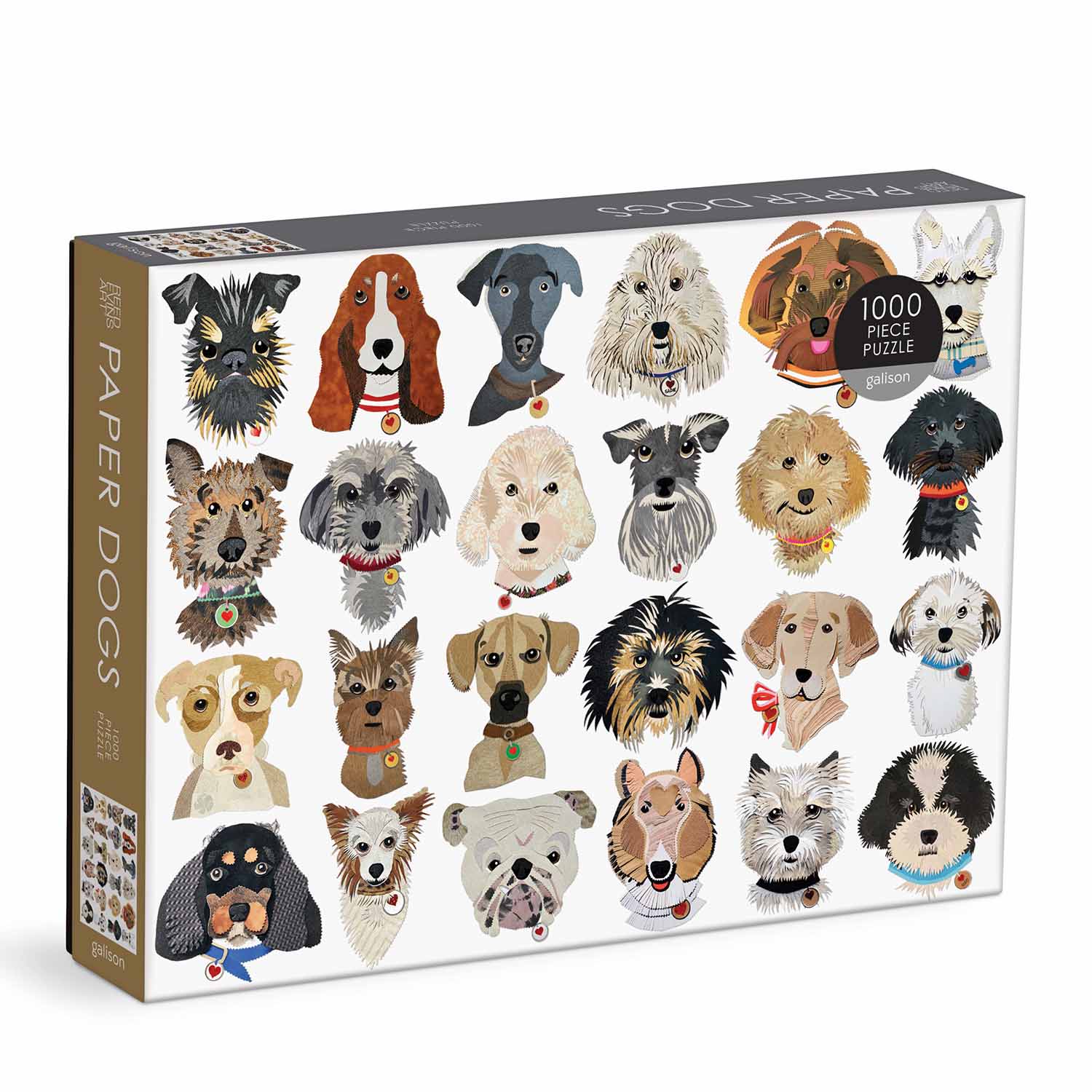 Paper Dogs Dogs Jigsaw Puzzle