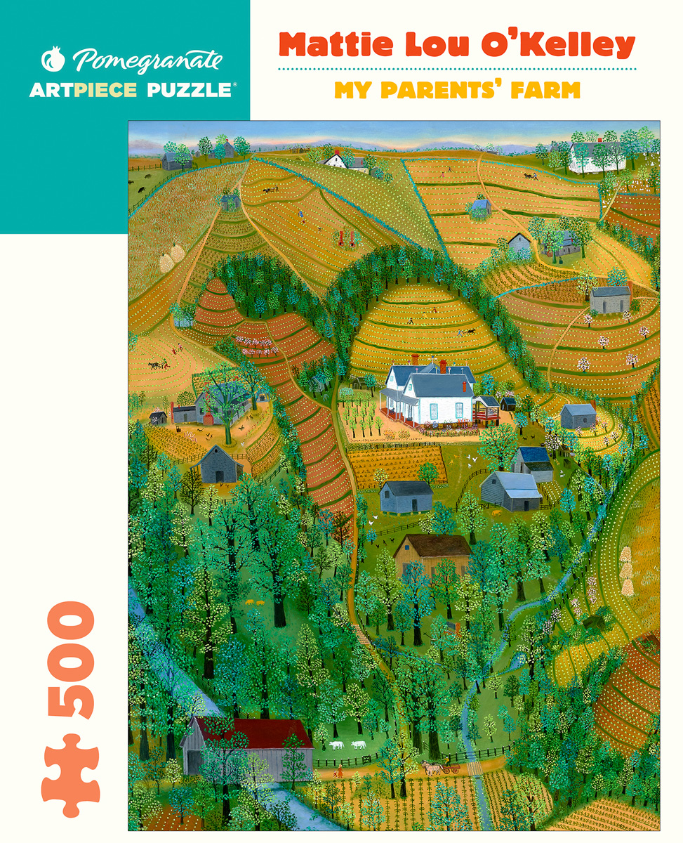 My Parents' Farm Countryside Jigsaw Puzzle