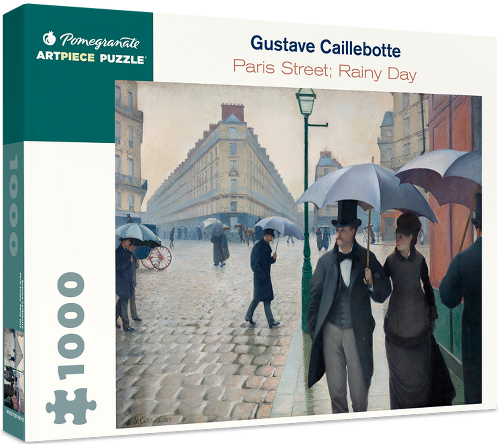 Paris Street; Rainy Day Fine Art Jigsaw Puzzle