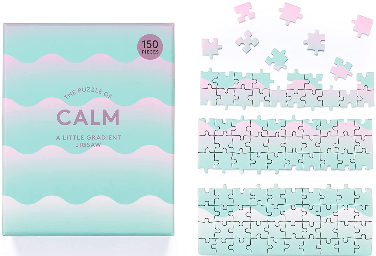 The Puzzle of Calm, 150 Pieces, Laurence King | Serious Puzzles