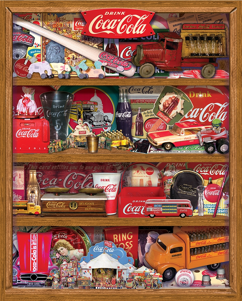 Coca-Cola Collection Nostalgic & Retro Jigsaw Puzzle