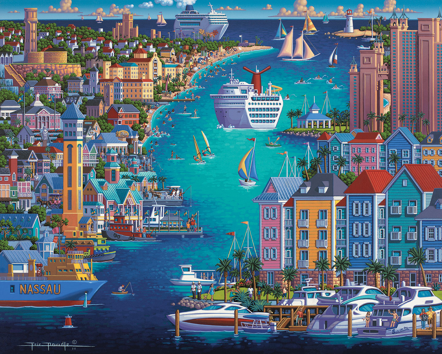 Bahamas Travel Jigsaw Puzzle
