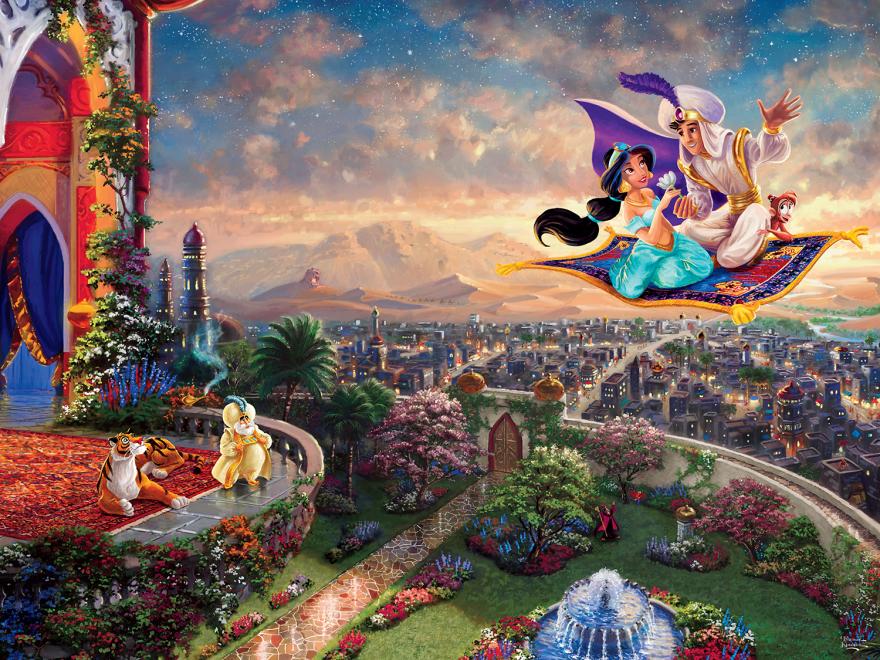 Thomas Kinkade Disney - Sleeping Beauty Enchanting, 750 Pieces