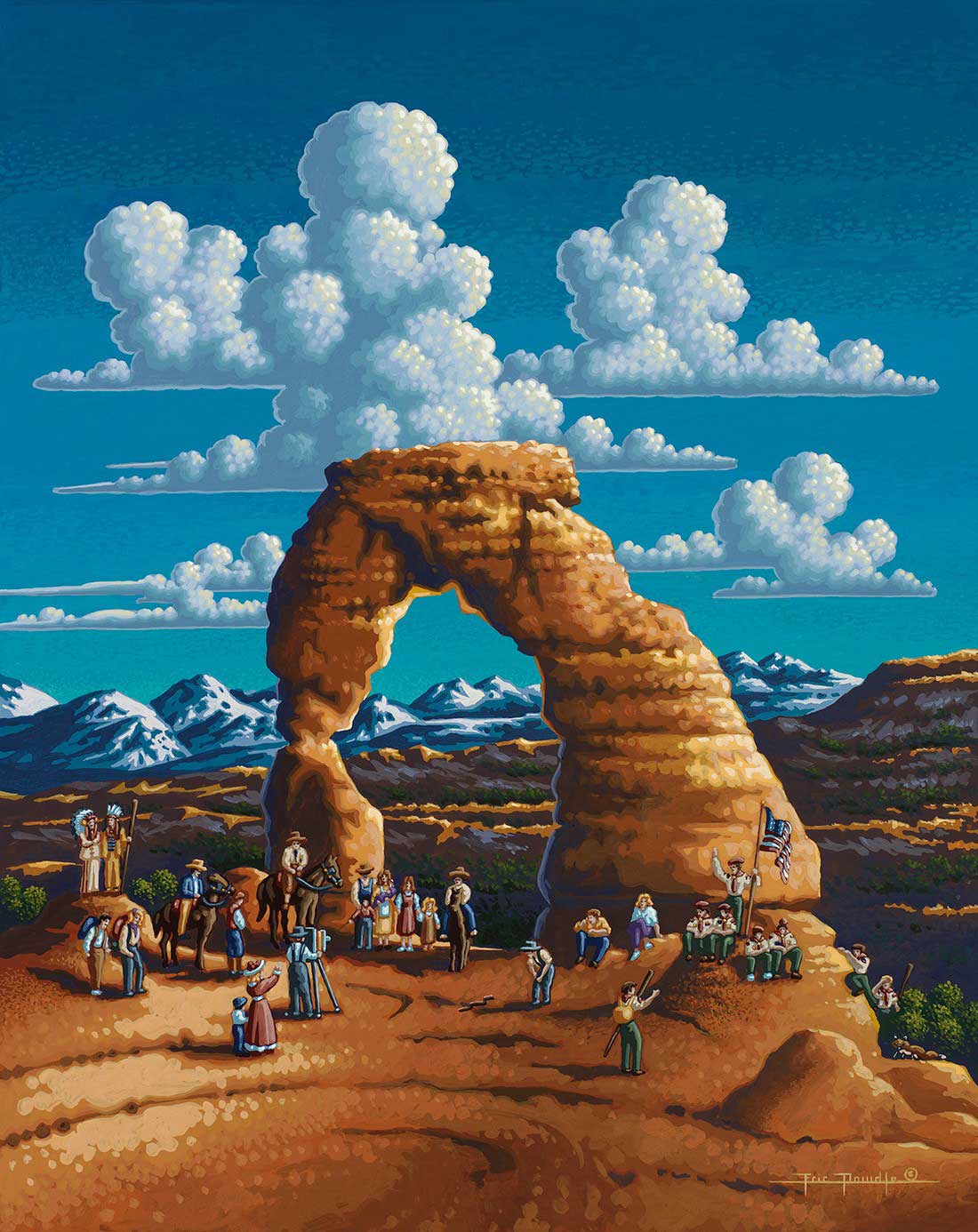Delicate Arch Landmarks & Monuments Jigsaw Puzzle