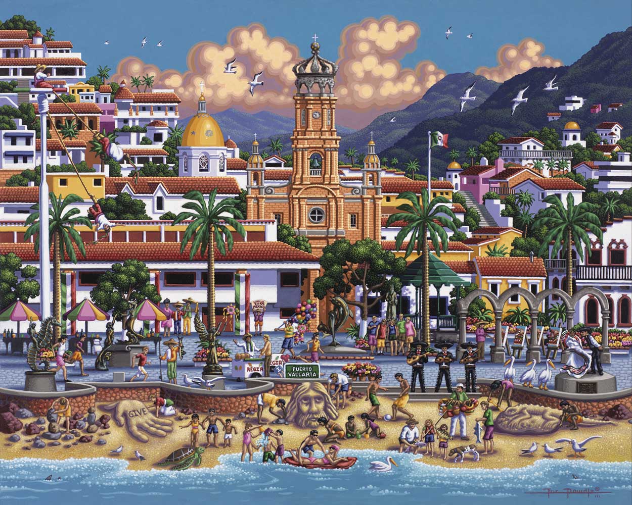 Puerto Vallarta Mexico Jigsaw Puzzle