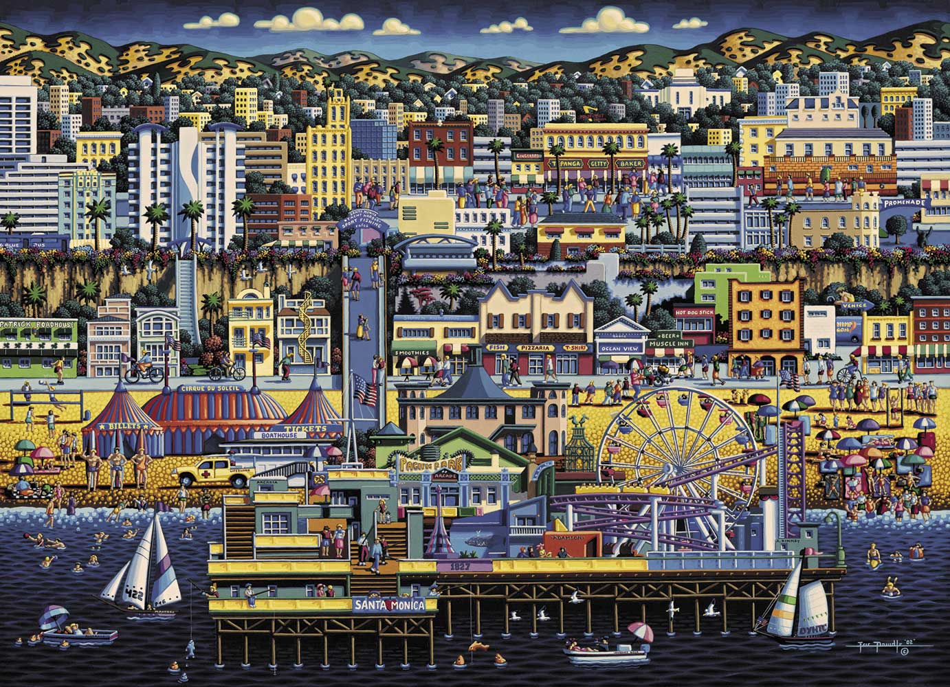 Santa Monica United States Jigsaw Puzzle