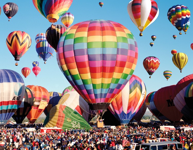 Albuquerque Balloon Fiesta (Colorluxe), 300 Pieces, RoseArt | Serious ...