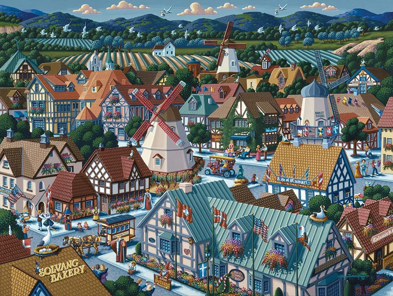 Solvang Travel Jigsaw Puzzle