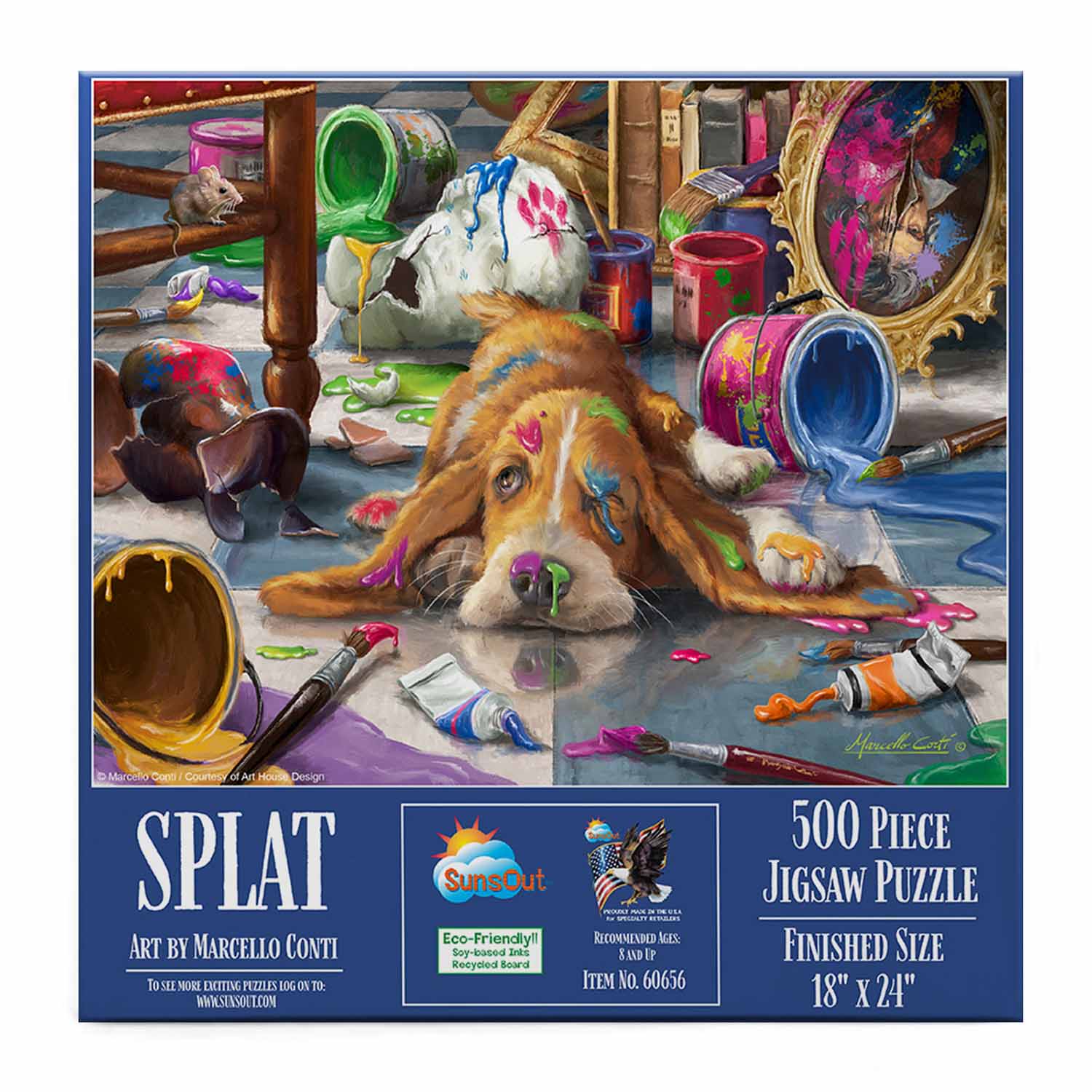 Splat Dogs Jigsaw Puzzle