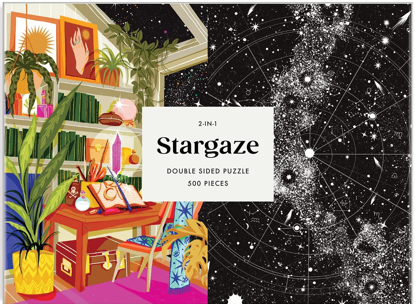 Stargaze Double Sided Puzzle Around the House Jigsaw Puzzle