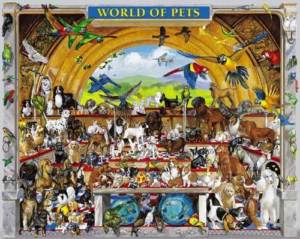 World of Dogs (141pz) - 1000 Piece Jigsaw Puzzle