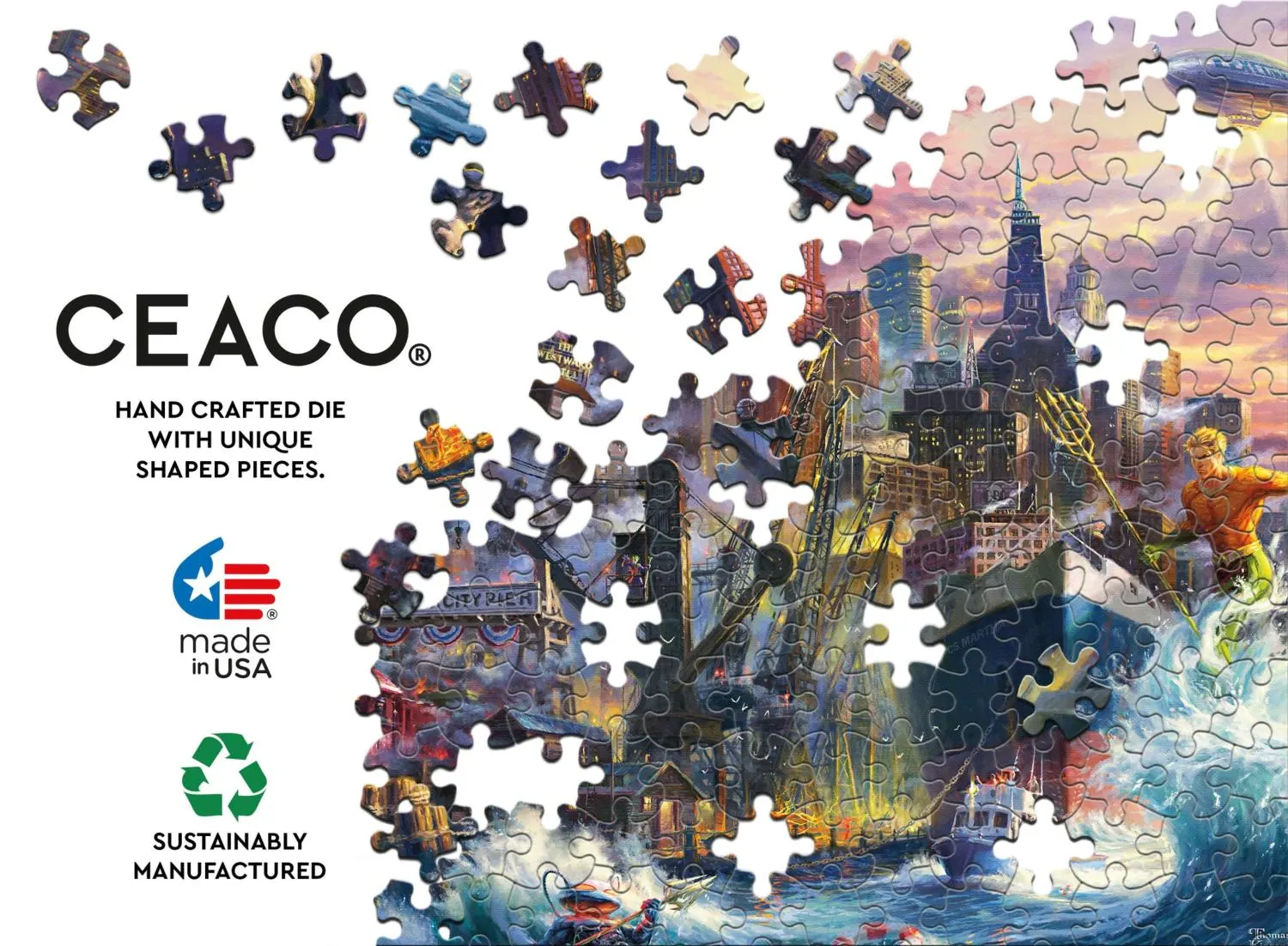 Thomas Kinkade Disney DC Comics multi pack set 15