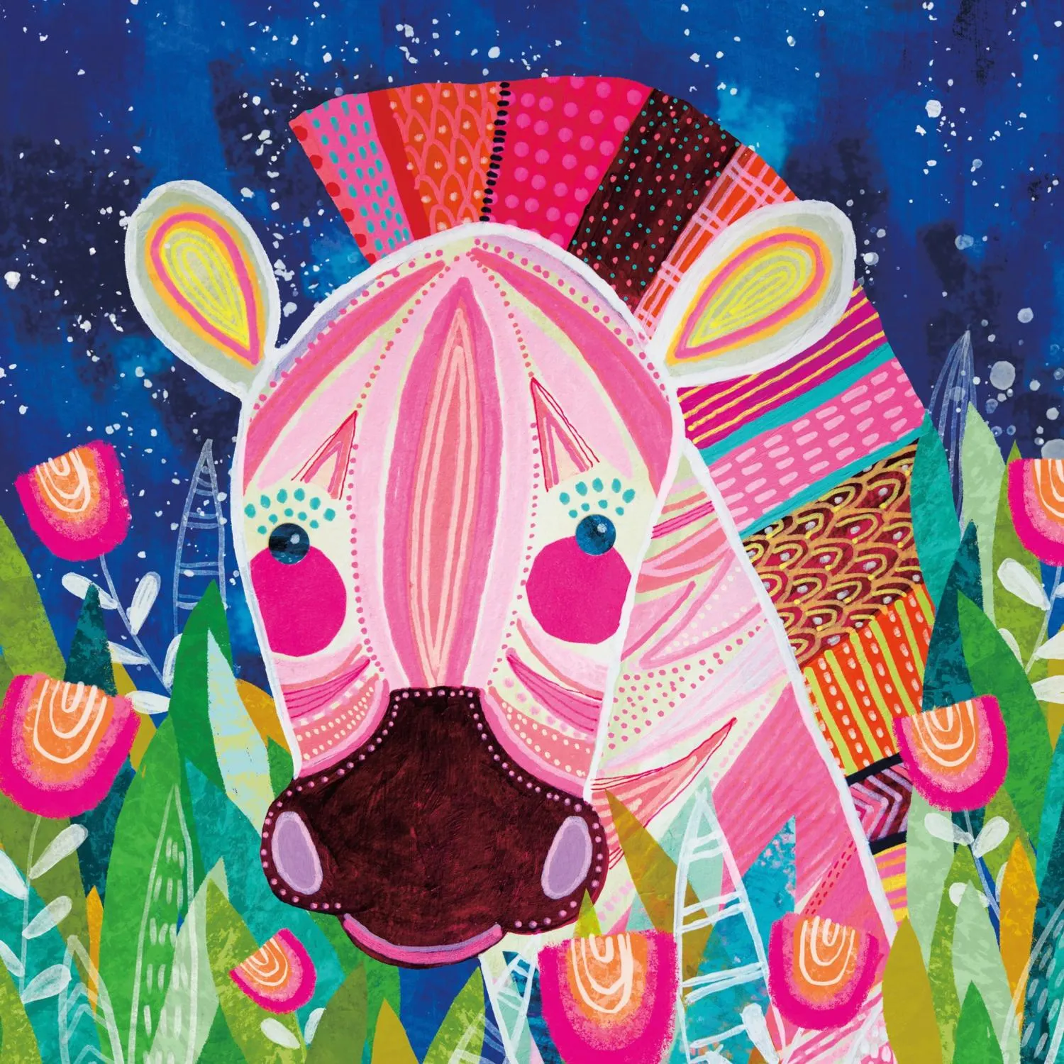 Colorful Zebra Sensory (Eulalia Mejia) Animals