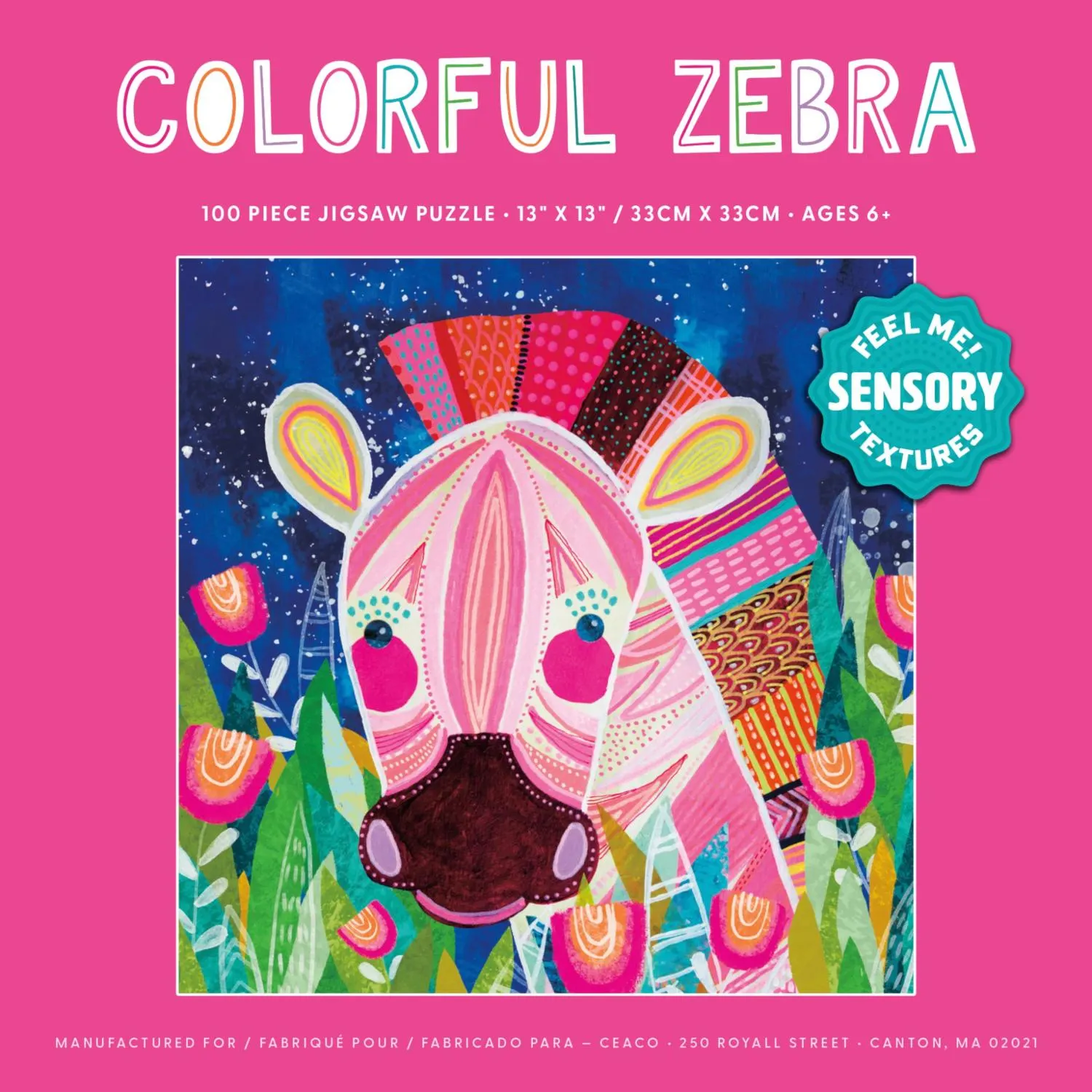 Colorful Zebra Sensory (Eulalia Mejia)