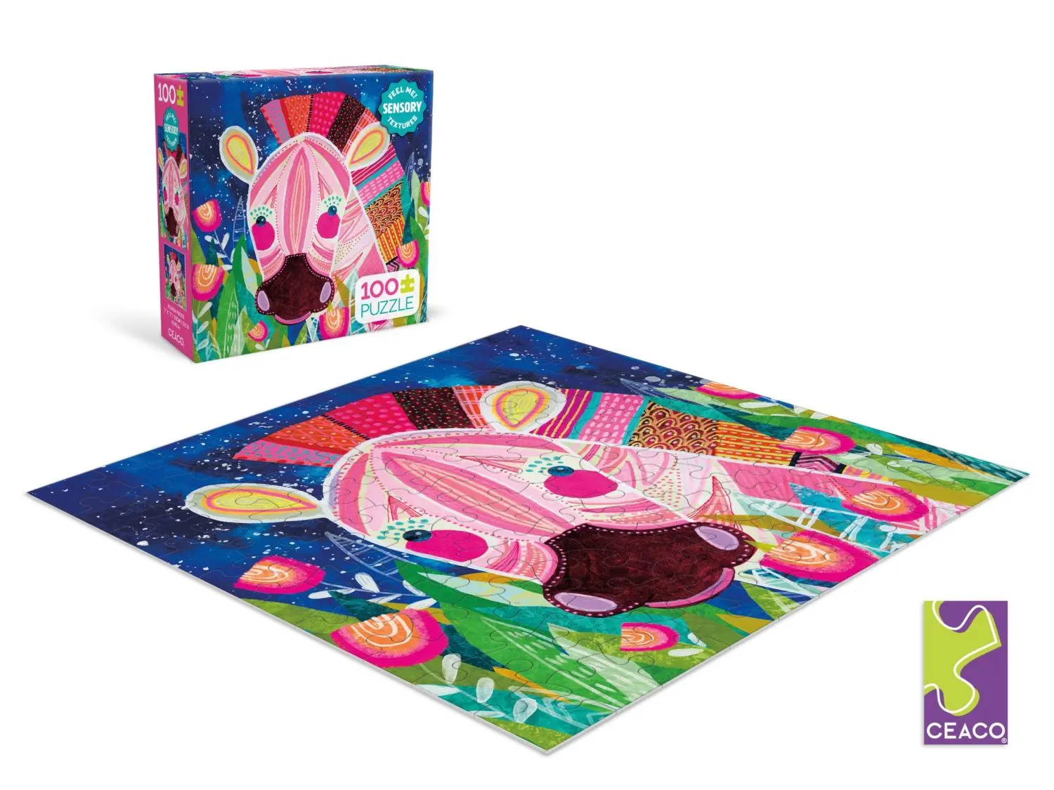 Colorful Zebra Sensory (Eulalia Mejia)