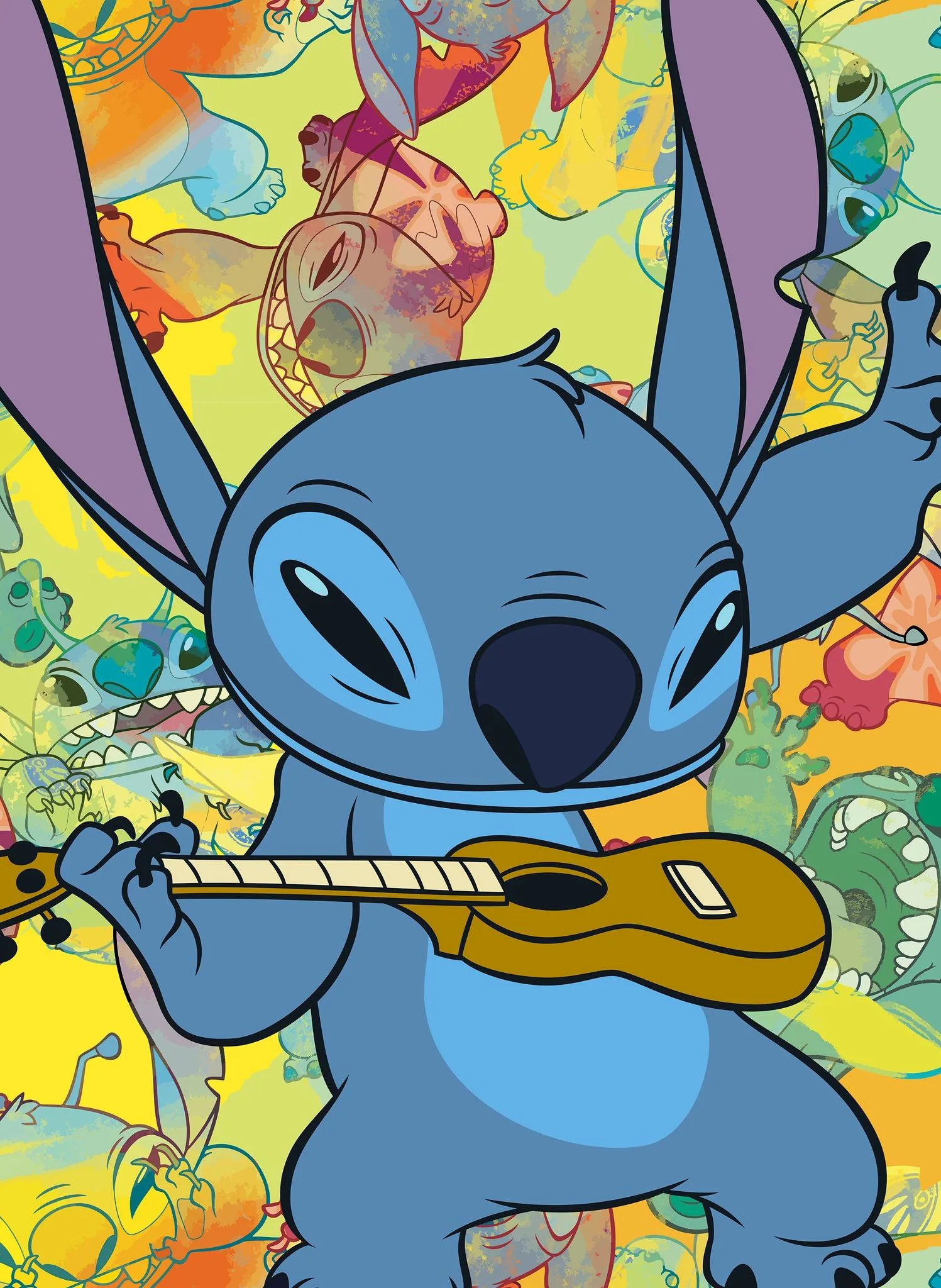 Stitch Galaxy Grunge Disney