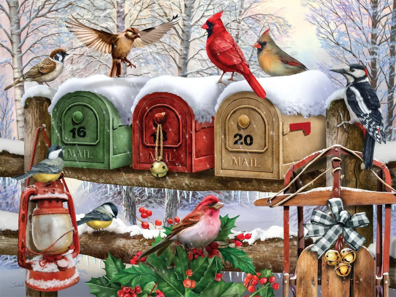 Winter's Promise Birds